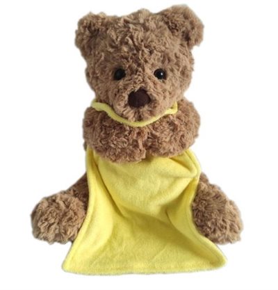 Plysbamse med lyd og lys