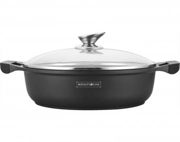 BR28 - Lav gryde 28cm 4 ltr m/låg