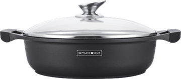 BR32 - Lav gryde 32cm 5,5 ltr m/låg