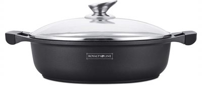 BR34 - Lav gryde 34cm 7 ltr m/låg
