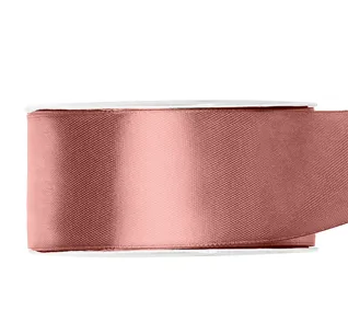 Satin Ribbon, dusty rose, 25mm/25m
