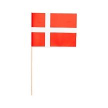 Danske Papirflag, 10 stk. 20x30cm