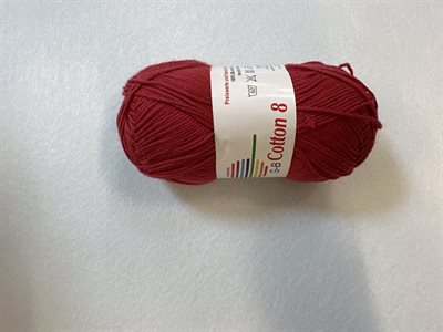 GB Cotton 8/4 - 1092 Mørkerød