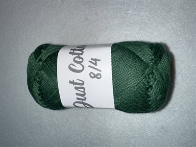 Just cotton8/4 - 13 Mørkegrøn