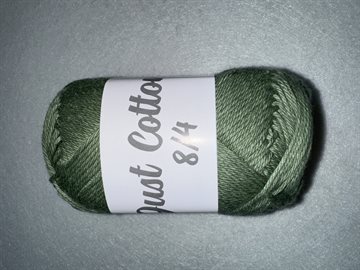 Just cotton8/4 - 14 Støvetgrøn