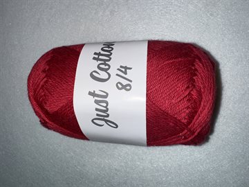 Just cotton8/4 - 17 Rød