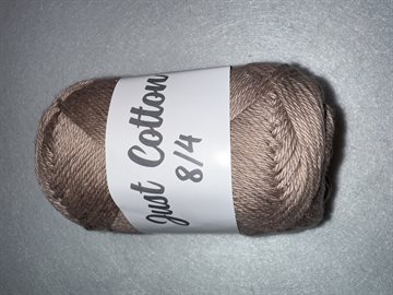 Just cotton8/4 - 4 Lysbrun