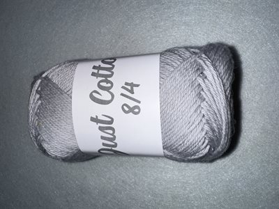 Just cotton8/4 - 9 Lysgrå