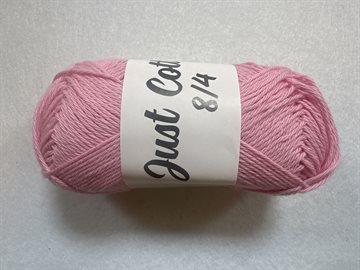 Just cotton8/4 - 19 Lyserød