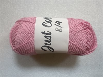 Just cotton8/4 - 19 Lyserød