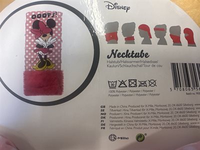 halsedisse minnie mouse