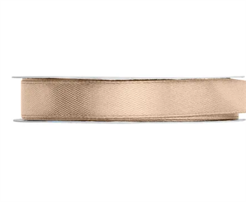  Satin Ribbon, peach, 12mm/25m