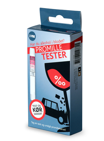 Promille tester 2/pk