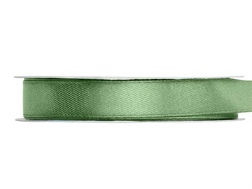 Satin Ribbon, sage, 12mm/25m