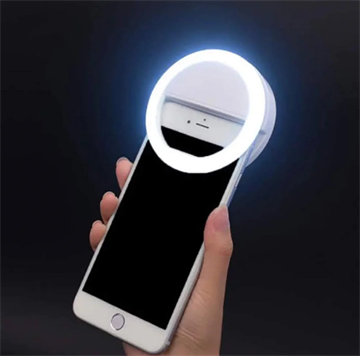 Selfielys til telefon 