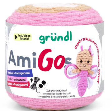 amigos bamse sæt sommerfugl