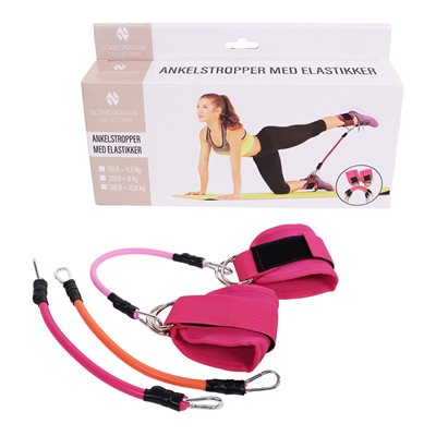 Ankelstropper med elastikker 