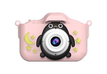 Digitalt børnekamera lyserød
