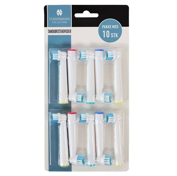 SC tandbørstehoveder 10/stk