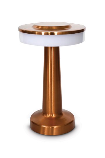 Udendørs touch bordlampe, kobber