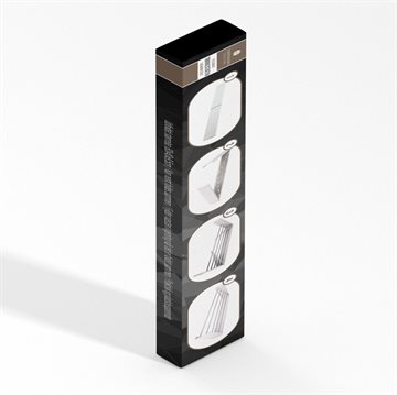 Foldbar vægmonteret tørrestativ