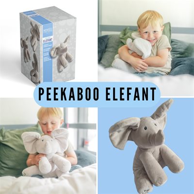 Peekaboo elefant