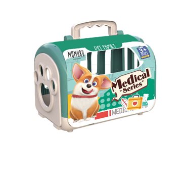 Kæledyrstaske med kæledyr hund