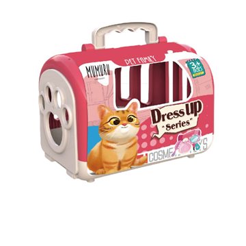 Kæledyrstaske med kæledyr kat