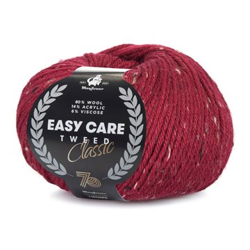 Easy Care Classic Tweed 527 vinrød